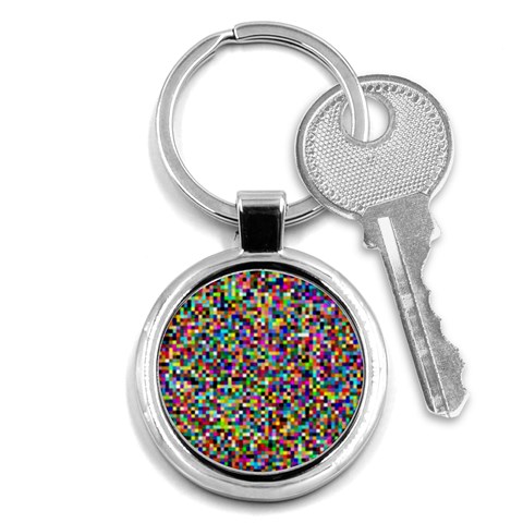 Color Key Chain (Round) from ArtsNow.com Front