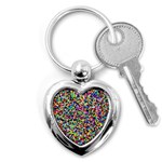 Color Key Chain (Heart)