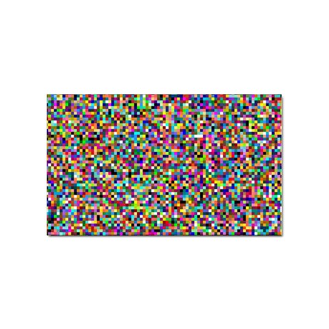 Color Sticker (Rectangle) from ArtsNow.com Front