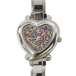 Color Heart Italian Charm Watch 