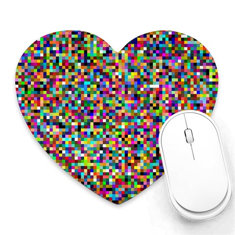 Color Mouse Pad (Heart) from ArtsNow.com Front