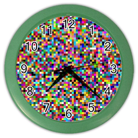 Color Wall Clock (Color) from ArtsNow.com Front