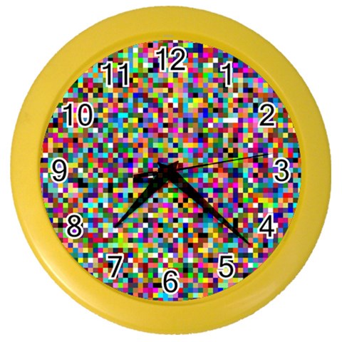 Color Wall Clock (Color) from ArtsNow.com Front