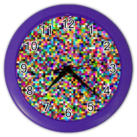 Color Wall Clock (Color) from ArtsNow.com Front