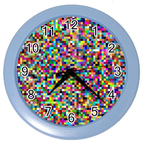 Color Wall Clock (Color) from ArtsNow.com Front