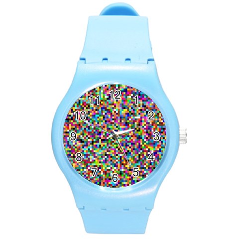 Color Plastic Sport Watch (Medium) from ArtsNow.com Front