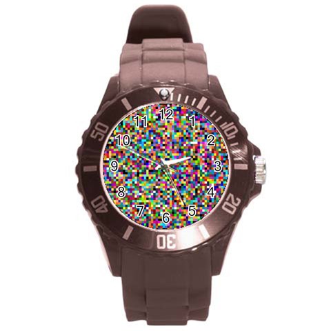 Color Plastic Sport Watch (Large) from ArtsNow.com Front