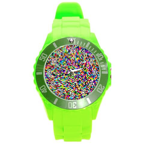 Color Plastic Sport Watch (Large) from ArtsNow.com Front