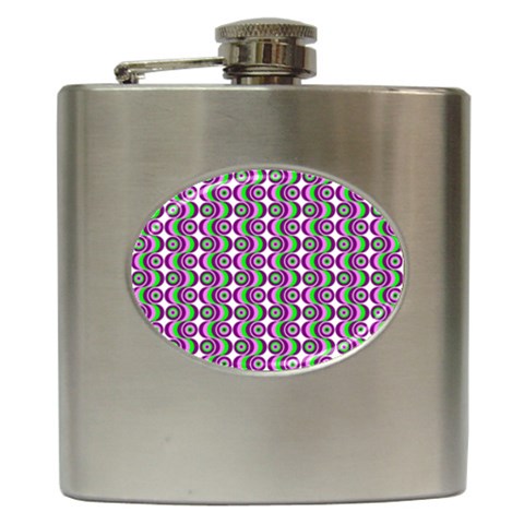 Retro Hip Flask from ArtsNow.com Front