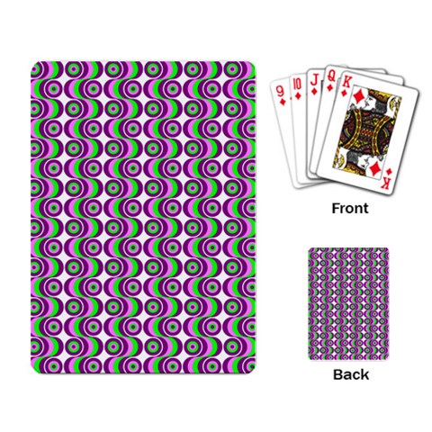 Retro Playing Cards Single Design from ArtsNow.com Back