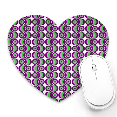 Retro Mouse Pad (Heart) from ArtsNow.com Front