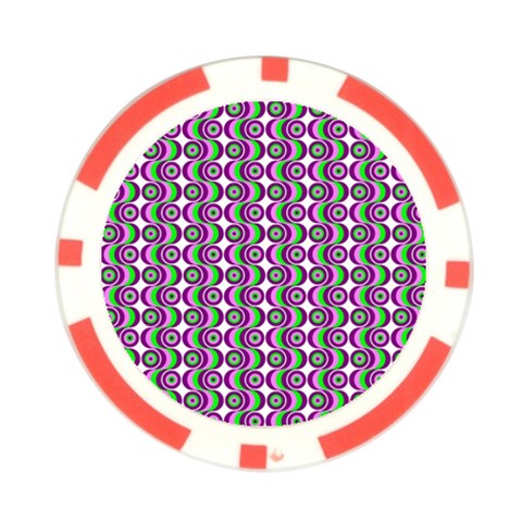 Retro Poker Chip from ArtsNow.com Front