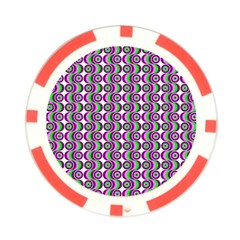 Retro Poker Chip from ArtsNow.com Front