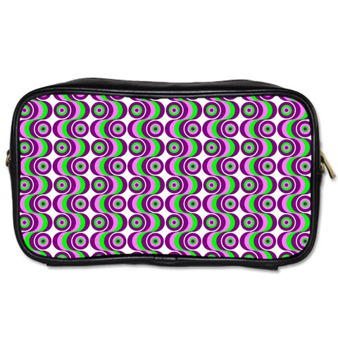 Retro Travel Toiletry Bag (Two Sides) from ArtsNow.com Front