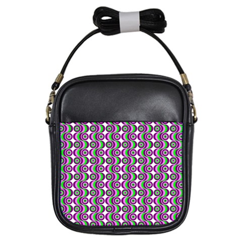 Retro Girl s Sling Bag from ArtsNow.com Front