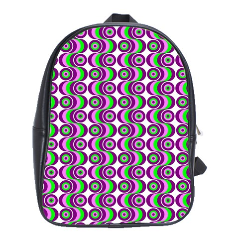 Retro School Bag (XL) from ArtsNow.com Front