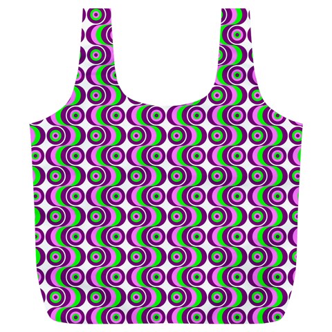 Retro Reusable Bag (XL) from ArtsNow.com Back