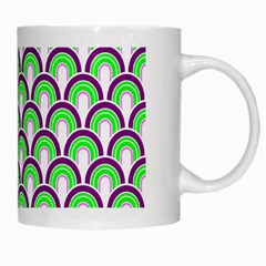 Retro White Coffee Mug from ArtsNow.com Right