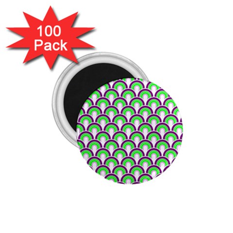 Retro 1.75  Button Magnet (100 pack) from ArtsNow.com Front