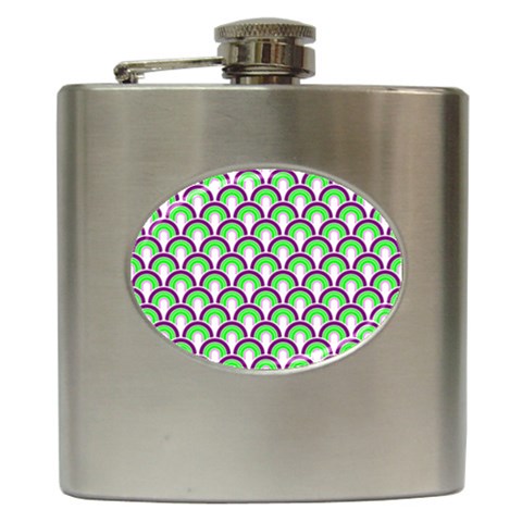 Retro Hip Flask from ArtsNow.com Front