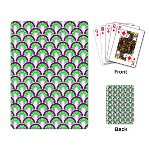 Retro Playing Cards Single Design from ArtsNow.com Back