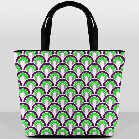 Retro Bucket Handbag from ArtsNow.com Back