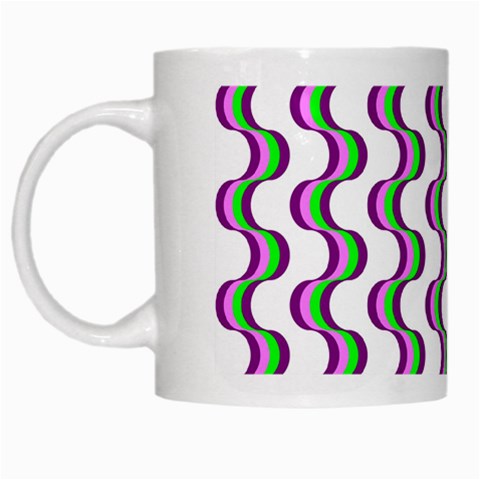 Retro White Coffee Mug from ArtsNow.com Left