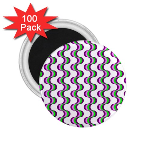 Retro 2.25  Button Magnet (100 pack) from ArtsNow.com Front