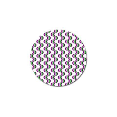 Retro Golf Ball Marker from ArtsNow.com Front