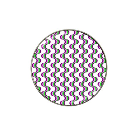 Retro Golf Ball Marker (for Hat Clip) from ArtsNow.com Front