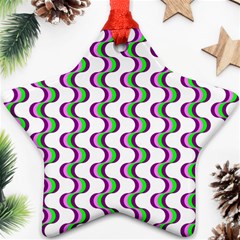 Retro Star Ornament (Two Sides) from ArtsNow.com Front