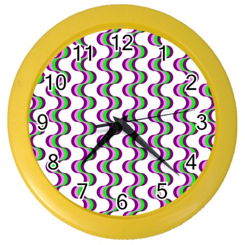 Retro Wall Clock (Color) from ArtsNow.com Front