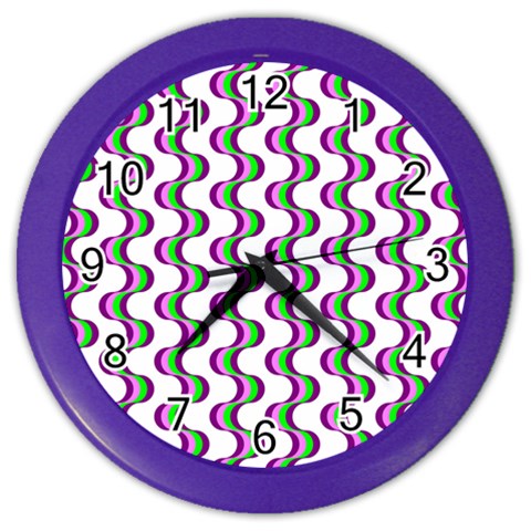 Retro Wall Clock (Color) from ArtsNow.com Front