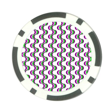 Retro Poker Chip from ArtsNow.com Back