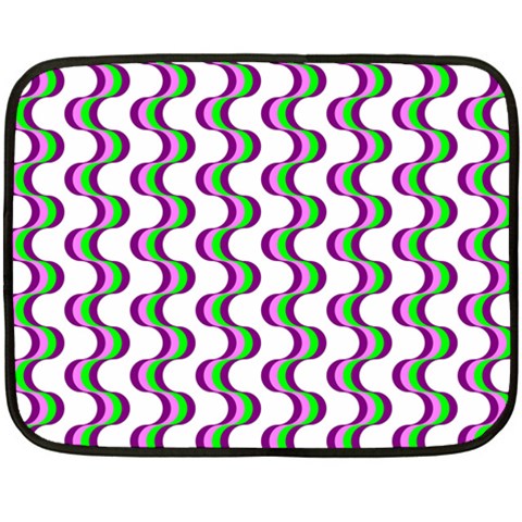 Retro Mini Fleece Blanket (Two Sided) from ArtsNow.com 35 x27  Blanket Back