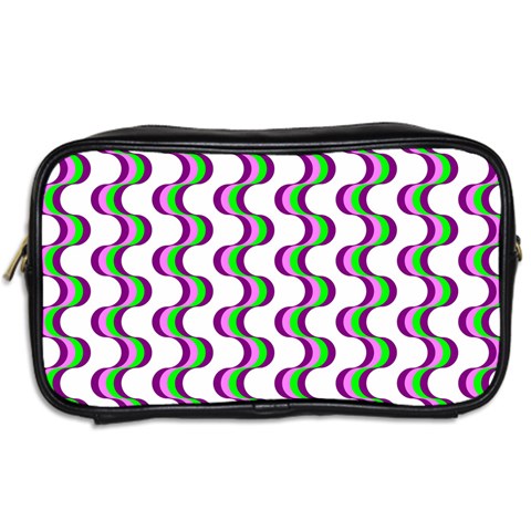 Retro Travel Toiletry Bag (Two Sides) from ArtsNow.com Back