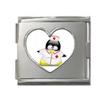 3-283089-0-1-1 Mega Link Heart Italian Charm (18mm)