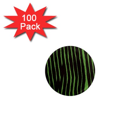 Zebra 1  Mini Magnet (100 pack)  from ArtsNow.com Front