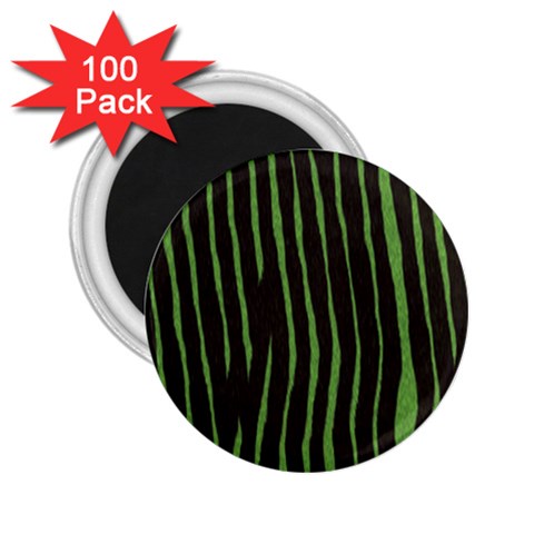 Zebra 2.25  Magnet (100 pack)  from ArtsNow.com Front