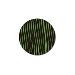 Zebra Golf Ball Marker