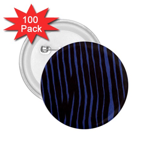 Zebra 2.25  Button (100 pack) from ArtsNow.com Front