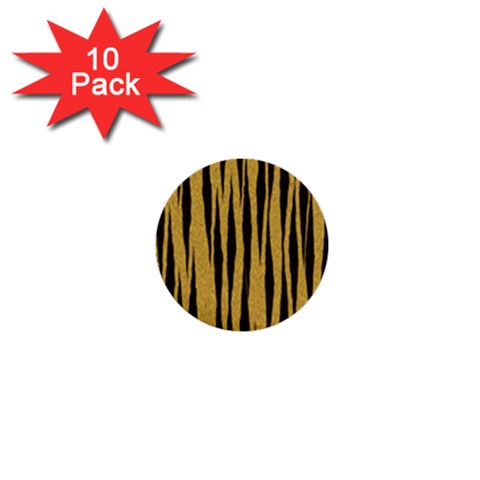 Tiger 1  Mini Button (10 pack)  from ArtsNow.com Front