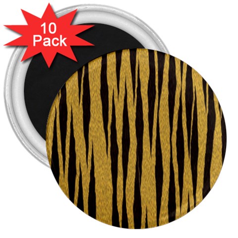 Tiger 3  Magnet (10 pack) from ArtsNow.com Front