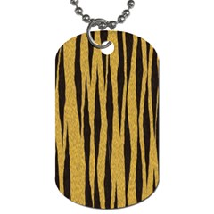 Tiger Dog Tag (Two Sides) from ArtsNow.com Front