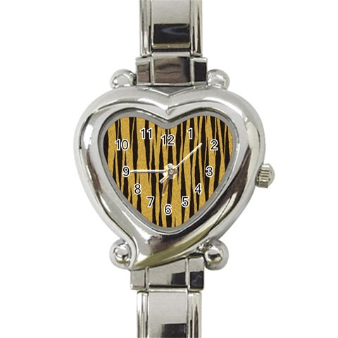 Tiger Heart Italian Charm Watch from ArtsNow.com Front