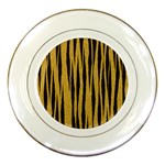 Tiger Porcelain Plate