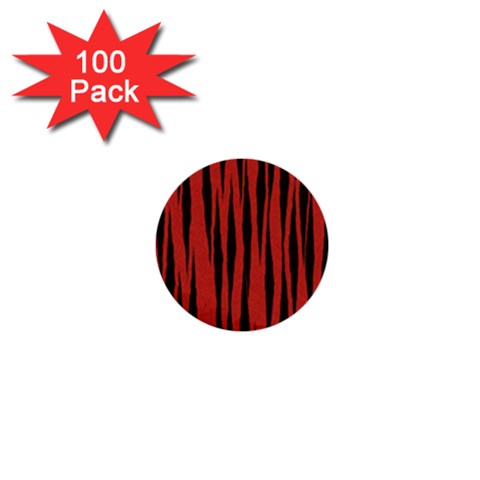 Tiger 1  Mini Button (100 pack)  from ArtsNow.com Front