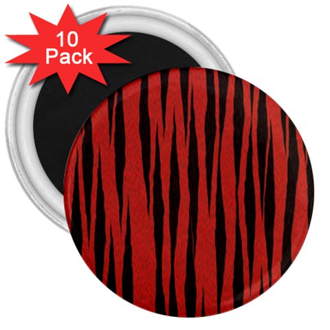 Tiger 3  Magnet (10 pack) from ArtsNow.com Front