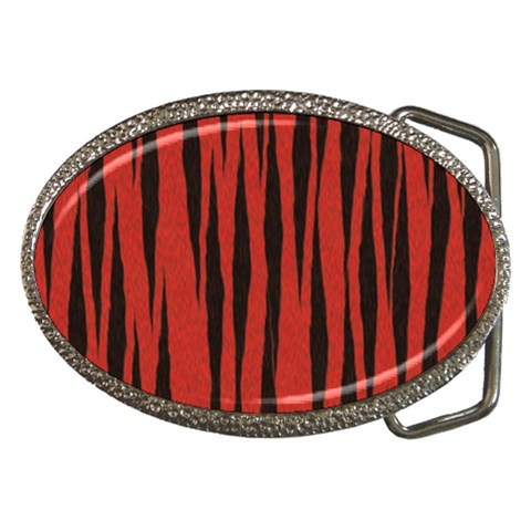 Tiger Belt Buckle from ArtsNow.com Front