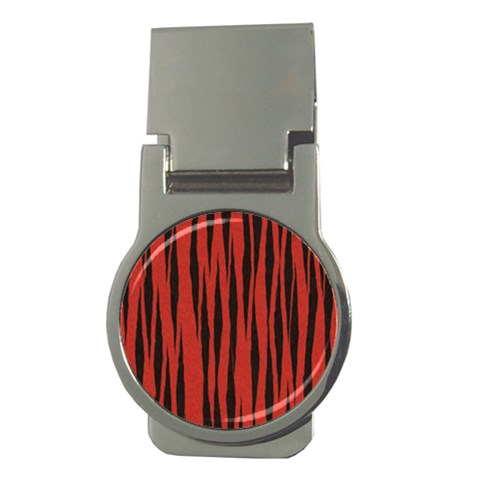 Tiger Money Clip (Round) from ArtsNow.com Front